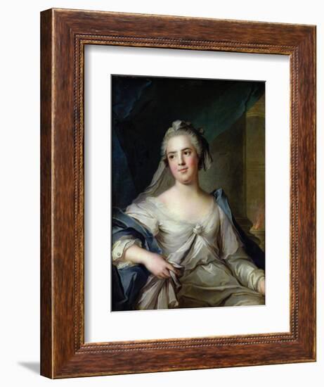 Madame Henriette as a Vestal Virgin, 1751-Jean-Marc Nattier-Framed Giclee Print