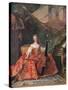 'Madame Henriette, Daughter of Louis XV', 1742, (1912)-Jean-Marc Nattier-Stretched Canvas