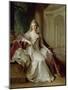 Madame Henriette De France as a Vestal Virgin, C.1749 (Oil on Canvas)-Jean-Marc Nattier-Mounted Giclee Print