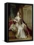 Madame Henriette De France as a Vestal Virgin, C.1749 (Oil on Canvas)-Jean-Marc Nattier-Framed Stretched Canvas