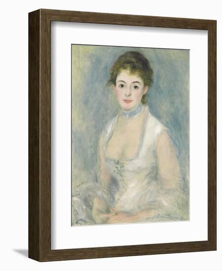 Madame Henriot, C.1876-Pierre-Auguste Renoir-Framed Giclee Print