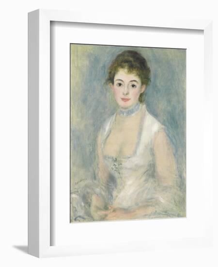 Madame Henriot, C.1876-Pierre-Auguste Renoir-Framed Giclee Print