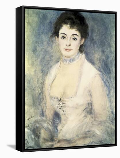 Madame Henriot-Pierre-Auguste Renoir-Framed Stretched Canvas