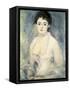 Madame Henriot-Pierre-Auguste Renoir-Framed Stretched Canvas