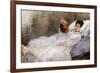 Madame Hubard-Berthe Morisot-Framed Premium Giclee Print