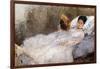 Madame Hubard-Berthe Morisot-Framed Art Print