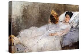 Madame Hubard-Berthe Morisot-Stretched Canvas