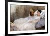 Madame Hubard-Berthe Morisot-Framed Art Print