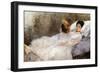 Madame Hubard-Berthe Morisot-Framed Art Print