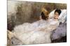 Madame Hubard-Berthe Morisot-Mounted Art Print