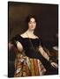 Madame Jacques-Louis Leblanc, 1823-Jean Auguste Dominique Ingres-Stretched Canvas