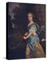 'Madame Jane Kelleway as Diana, 17th century, (1910)-Peter Lely-Stretched Canvas