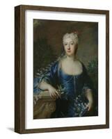 Madame Jean De Julienne, 1722 (Oil on Canvas)-Francois de Troy-Framed Giclee Print