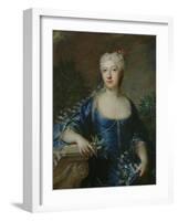 Madame Jean De Julienne, 1722 (Oil on Canvas)-Francois de Troy-Framed Giclee Print