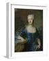 Madame Jean De Julienne, 1722 (Oil on Canvas)-Francois de Troy-Framed Giclee Print