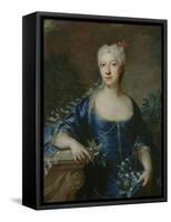 Madame Jean De Julienne, 1722 (Oil on Canvas)-Francois de Troy-Framed Stretched Canvas