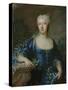 Madame Jean De Julienne, 1722 (Oil on Canvas)-Francois de Troy-Stretched Canvas