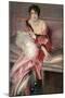 Madame Juillard' in Red, 1912-Giovanni Boldini-Mounted Giclee Print