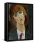 Madame Kisling, 1917-Amedeo Modigliani-Framed Stretched Canvas