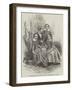 Madame Kossuth and Her Children-Henry Anelay-Framed Giclee Print