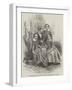 Madame Kossuth and Her Children-Henry Anelay-Framed Giclee Print