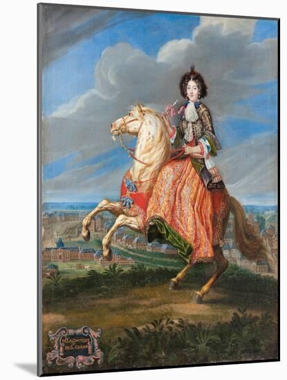 Madame La Comtesse de Saint Geran, c.1670-Joseph Parrocel-Mounted Giclee Print