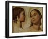 Madame Lauréal and Her Son, 1840 (Oil on Canvas)-Jean Auguste Dominique Ingres-Framed Giclee Print