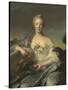 Madame Le Fevre De Caumartin as Hebe, 1753-Jean-Marc Nattier-Stretched Canvas