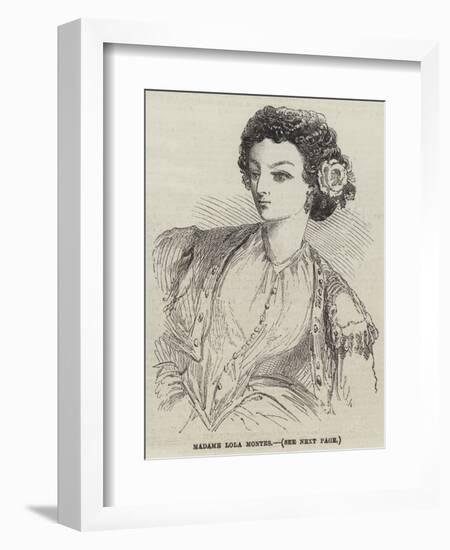 Madame Lola Montes-null-Framed Giclee Print