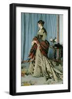 Madame Louis-Joachim Gaudibert-Claude Monet-Framed Premium Giclee Print