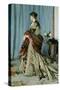 Madame Louis-Joachim Gaudibert-Claude Monet-Stretched Canvas