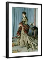 Madame Louis-Joachim Gaudibert-Claude Monet-Framed Giclee Print