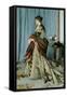 Madame Louis-Joachim Gaudibert-Claude Monet-Framed Stretched Canvas