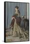 Madame Louis Joachim Gaudibert-Claude Monet-Framed Stretched Canvas