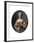 Madame Louise, Daughter of Louis Xv, Mid 18th Century-Jean-Marc Nattier-Framed Giclee Print