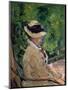 Madame Manet at Bellevue-Edouard Manet-Mounted Premium Giclee Print