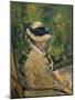 Madame Manet (Née Suzanne Leenhoff-Edouard Manet-Mounted Art Print