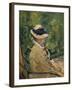 Madame Manet (Née Suzanne Leenhoff-Edouard Manet-Framed Art Print