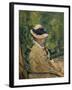 Madame Manet (Née Suzanne Leenhoff-Edouard Manet-Framed Art Print