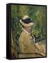 Madame Manet (Née Suzanne Leenhoff-Edouard Manet-Framed Stretched Canvas