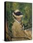 Madame Manet (Née Suzanne Leenhoff-Edouard Manet-Stretched Canvas