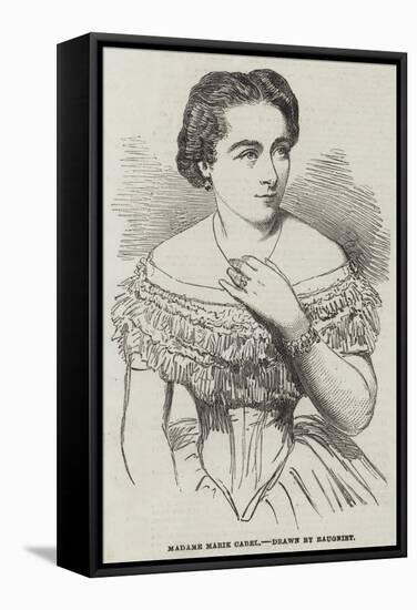 Madame Marie Cabel-Charles Baugniet-Framed Stretched Canvas