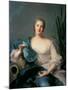 Madame Marie-Henriette Berthelot De Pleneuf-Jean-Marc Nattier-Mounted Giclee Print