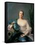 Madame Marie-Henriette Berthelot De Pleneuf-Jean-Marc Nattier-Framed Stretched Canvas