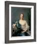 Madame Marie-Henriette Berthelot De Pleneuf-Jean-Marc Nattier-Framed Giclee Print
