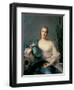 Madame Marie-Henriette Berthelot De Pleneuf-Jean-Marc Nattier-Framed Giclee Print