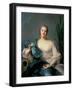 Madame Marie-Henriette Berthelot De Pleneuf-Jean-Marc Nattier-Framed Giclee Print