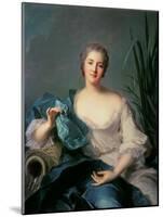 Madame Marie-Henriette Berthelot De Pleneuf-Jean-Marc Nattier-Mounted Giclee Print
