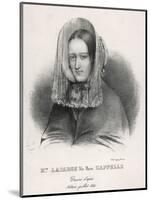 Madame Marie Lafarge Nee Cappelle at the Time of Her Trial in July 1840-Ligny Freres-Mounted Art Print