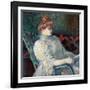 Madame Marthe X ? Bordeaux-Henri de Toulouse-Lautrec-Framed Giclee Print